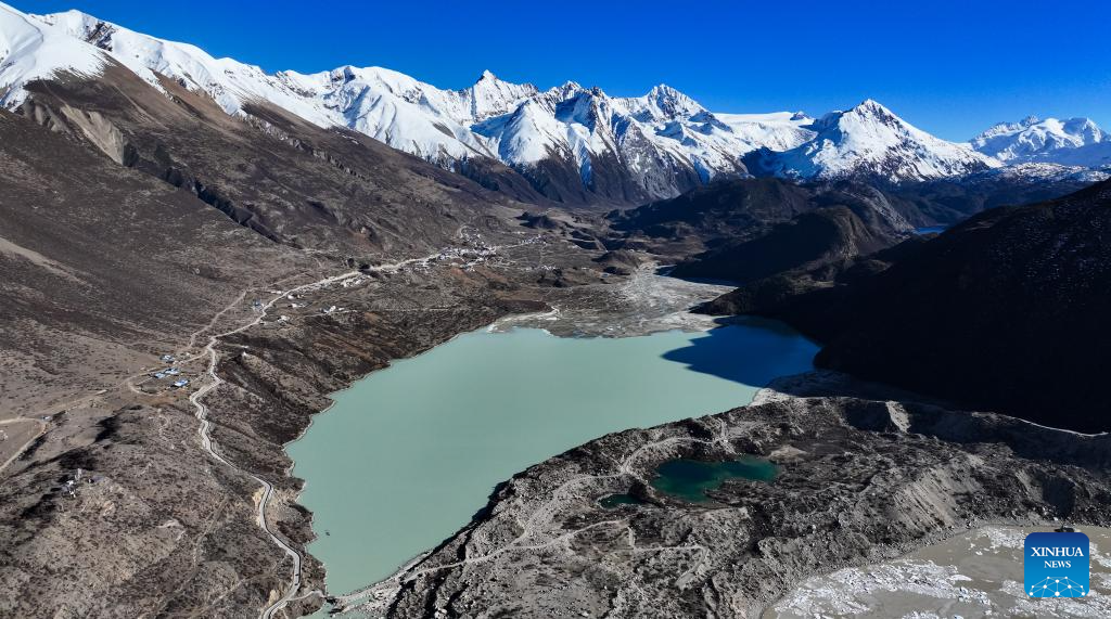 Scenery of Laigu glacier in Baxoi County, China's Xizang