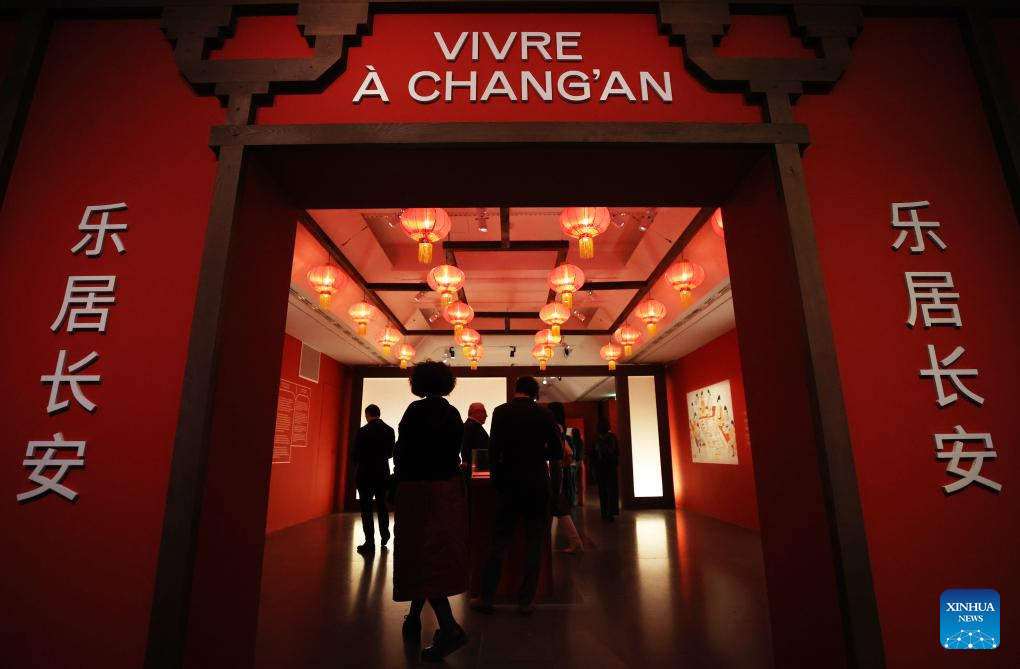 Exhibition of China's Tang Dynasty held in France