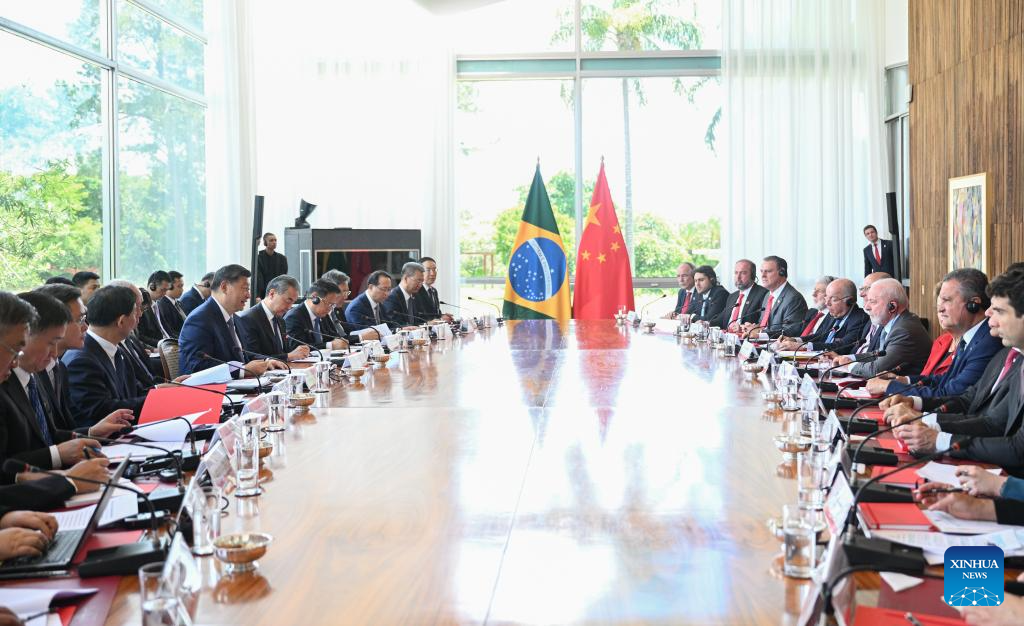 China, Brazil decide to elevate ties in Xi, Lula meeting