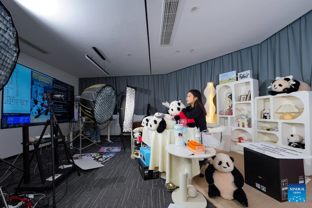 China's innovative panda toys get popular around world