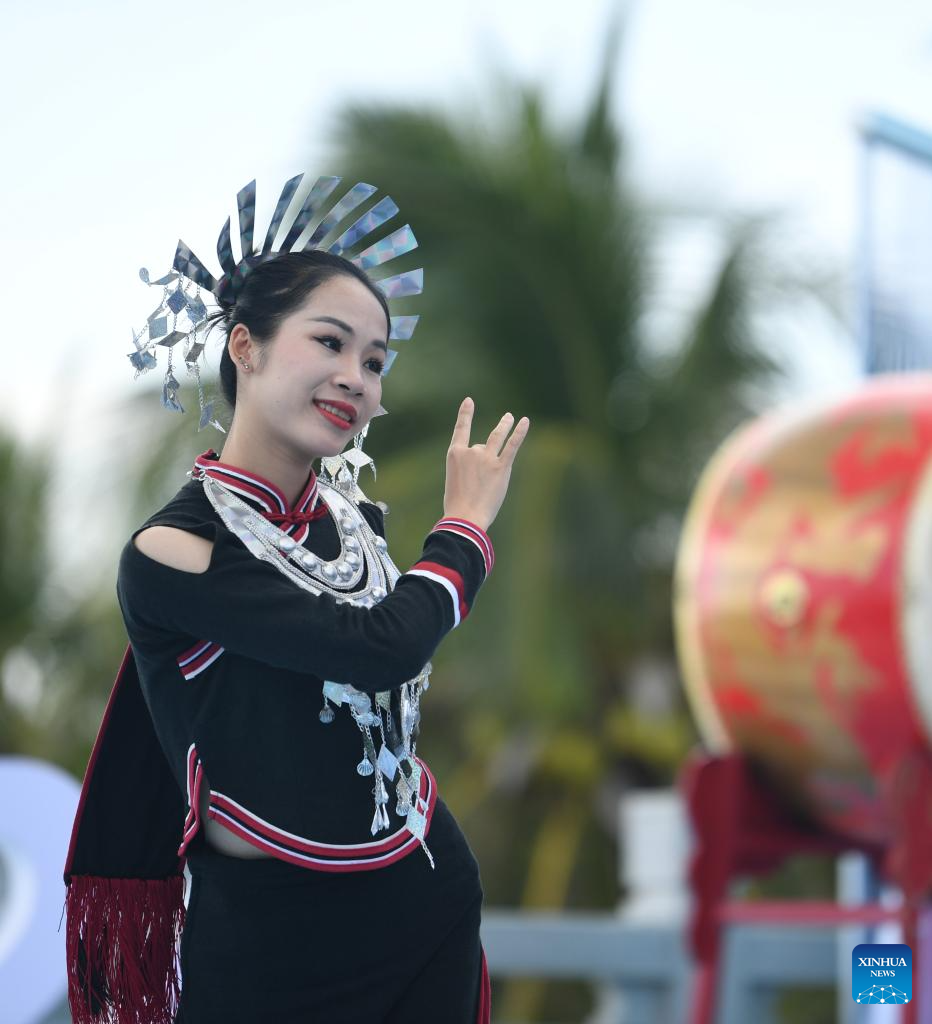 Gala for China's 12th National Traditional Games of Ethnic Minorities held in Sanya