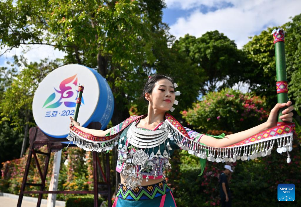 Gala for China's 12th National Traditional Games of Ethnic Minorities held in Sanya