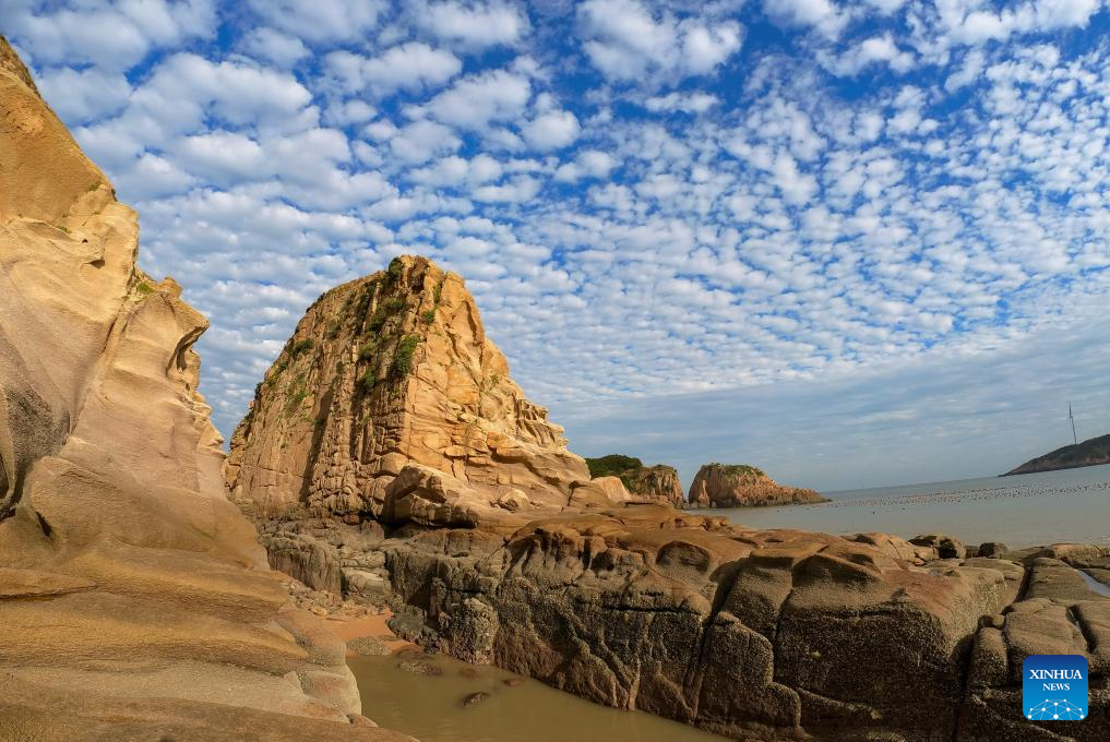 Seaside scenery of Xiapu County in China's Fujian