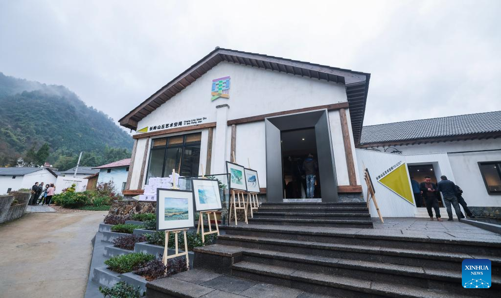 Jiande City in China's Zhejiang transformed old tea factory into art space