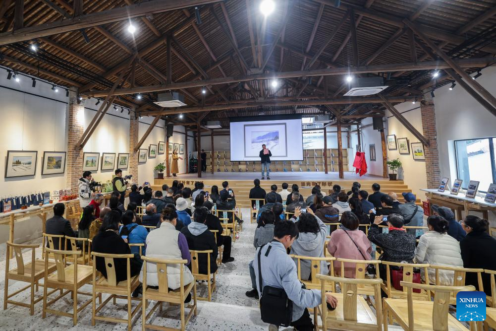 Jiande City in China's Zhejiang transformed old tea factory into art space