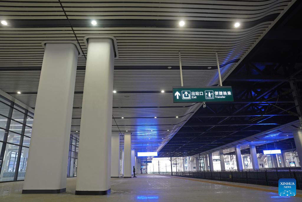 Newly-built Lushan Railway Station to facilitate travel to Lushan Mountain in Jiujiang