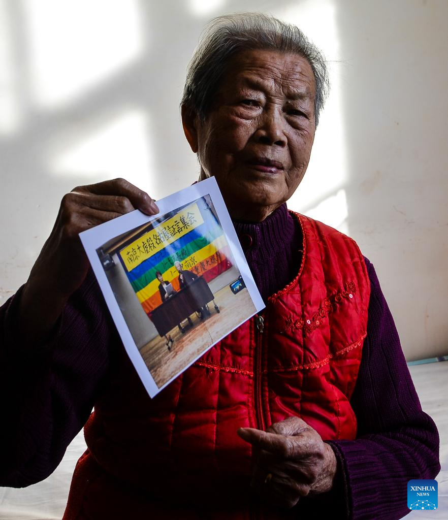 Pic story of Nanjing Massacre survivor Ai Yiying