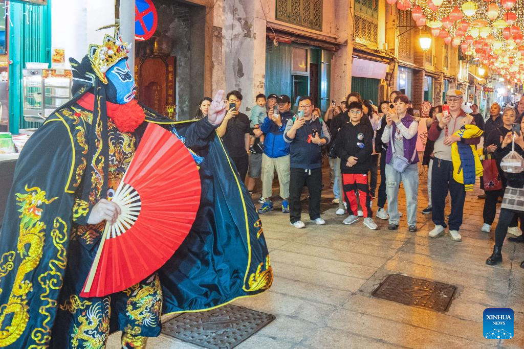 Macao's revitalized historic areas attract locals and tourists