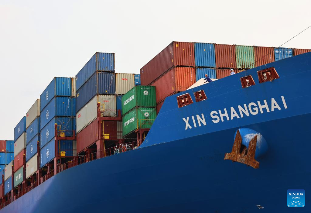 China Focus: First vessel from Peru's Chancay Port reaches Shanghai