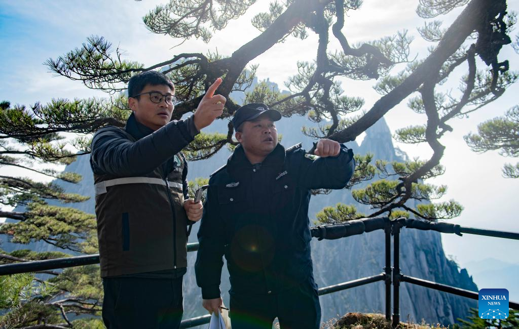 In pics: protectors of Huangshan Mountain, a world heritage site