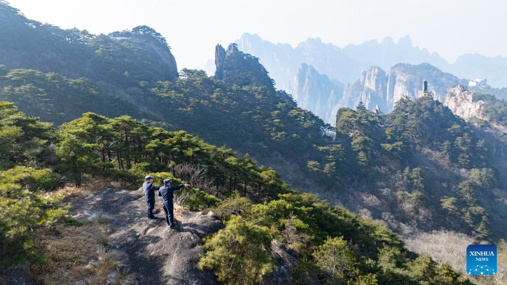 In pics: protectors of Huangshan Mountain, a world heritage site