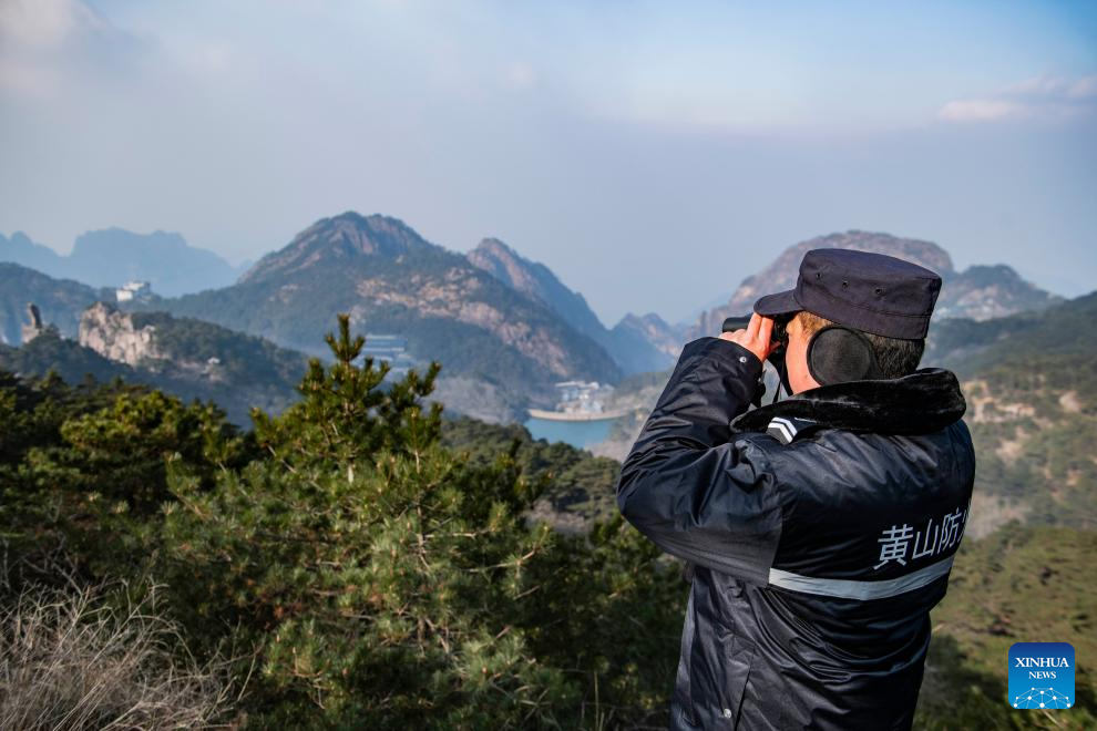 In pics: protectors of Huangshan Mountain, a world heritage site