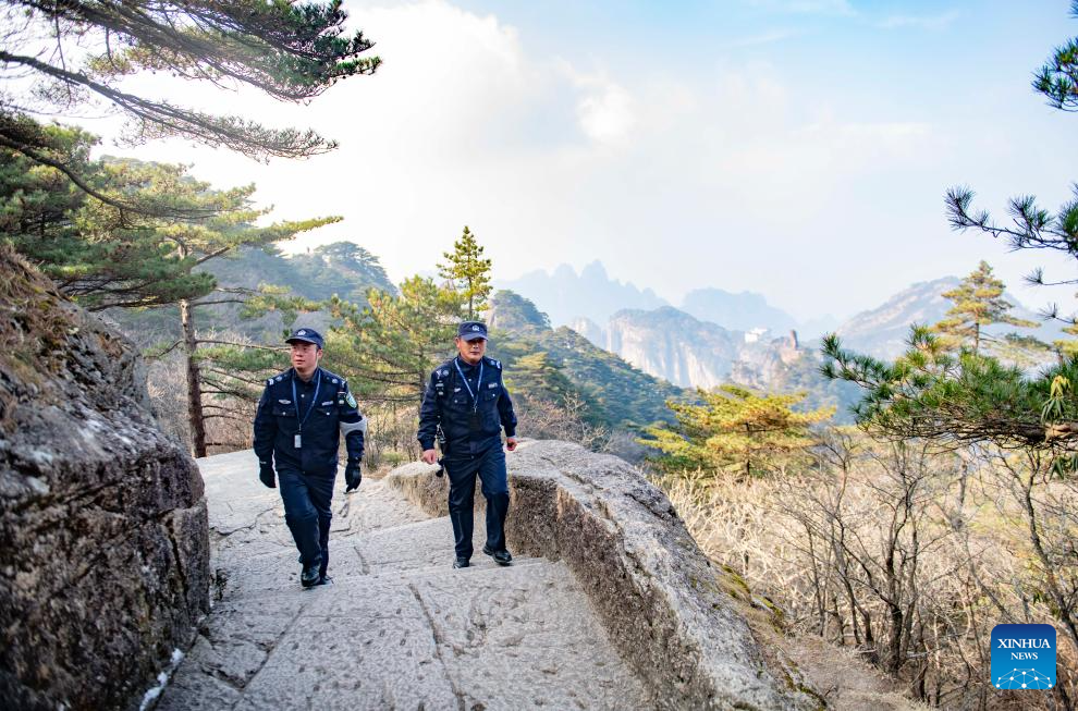 In pics: protectors of Huangshan Mountain, a world heritage site