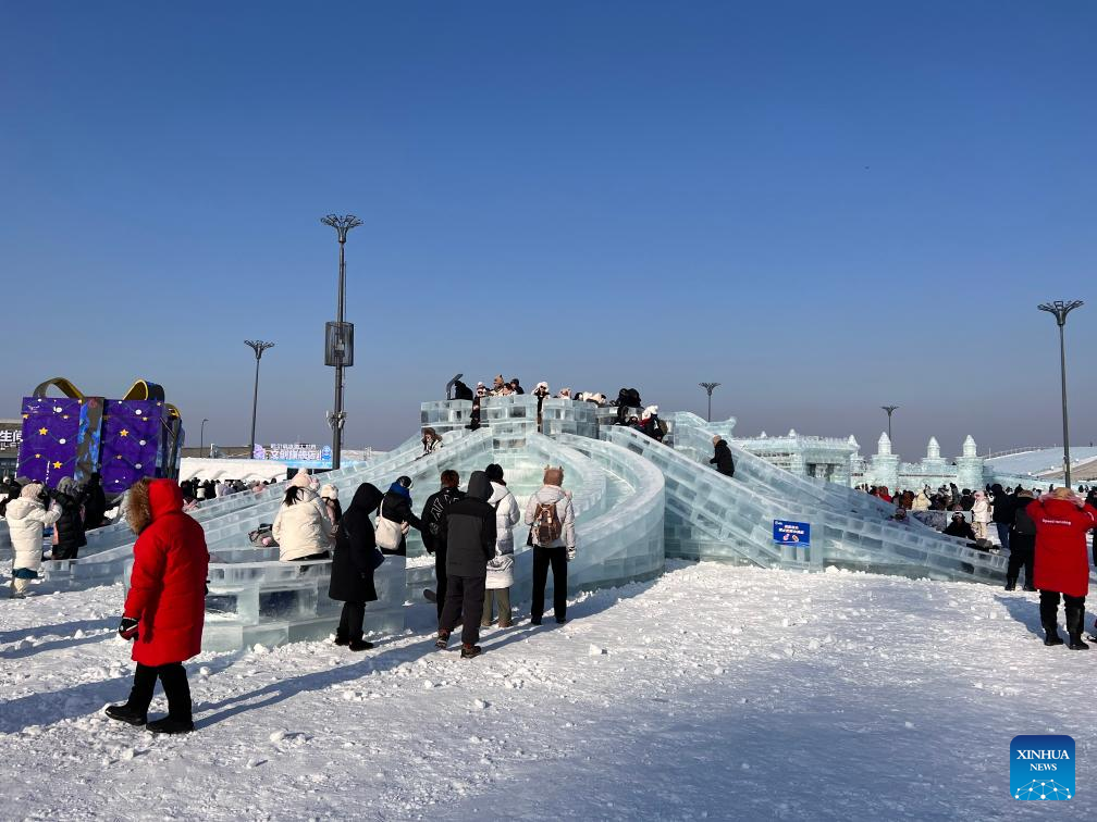 World's largest ice-and-snow theme park opens on Winter Solstice in China's 