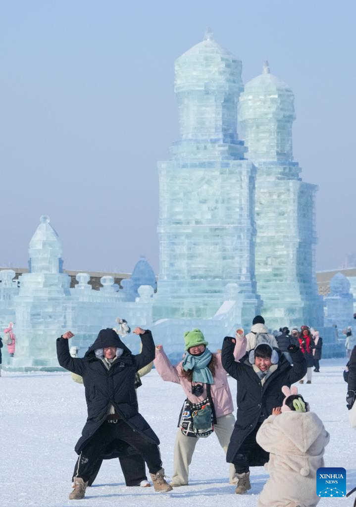 World's largest ice-and-snow theme park opens on Winter Solstice in China's 