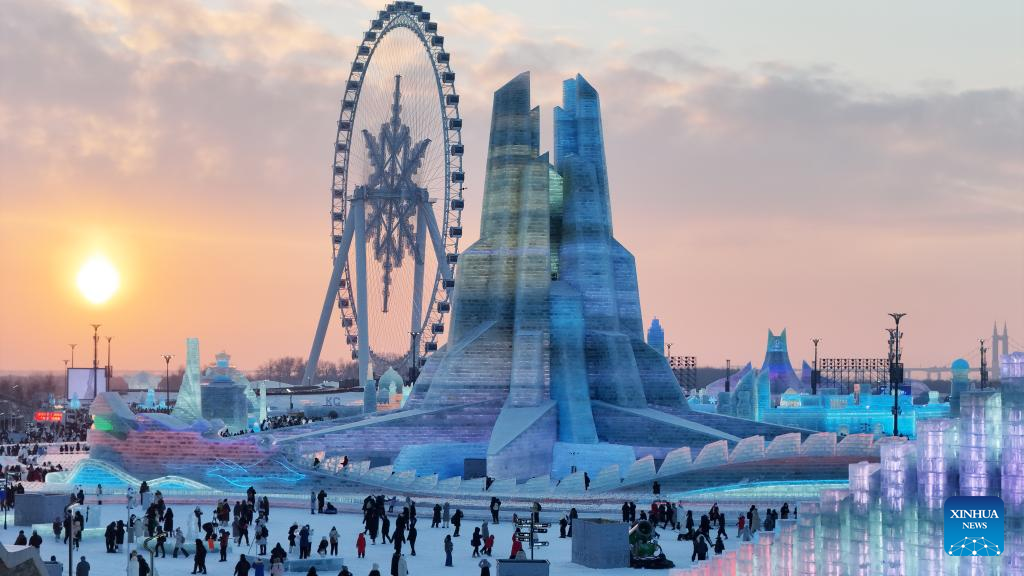 World's largest ice-and-snow theme park opens on Winter Solstice in China's 