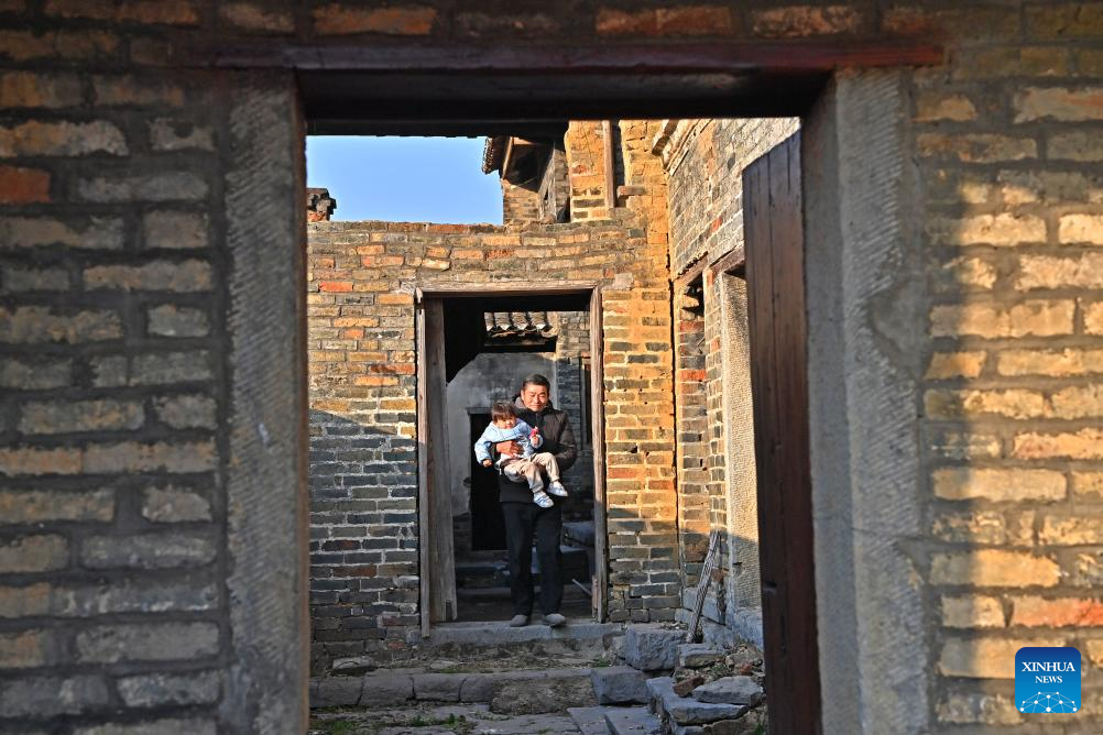 View of Longteng Hamlet in south China's Guangxi