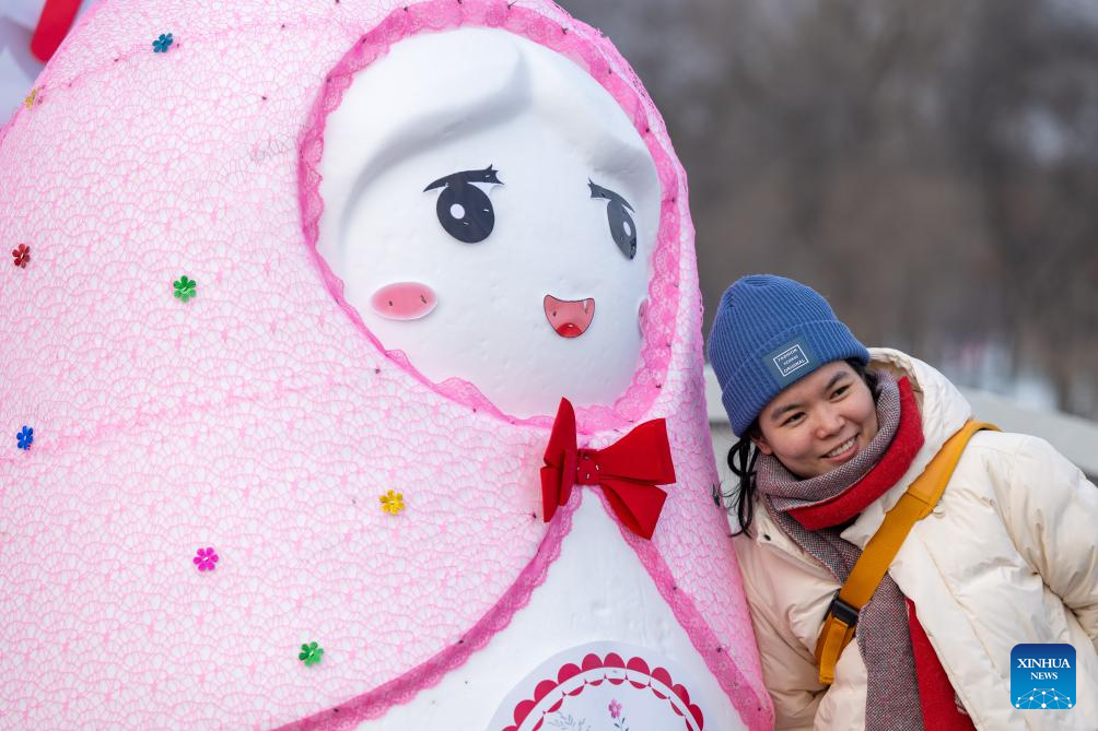 37th Sun Island Int'l Snow Sculpture Expo begins trial operation in China's Harbin