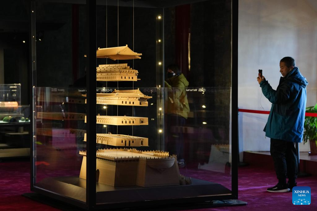 Zhengyangmen Archery Tower in Beijing reopens to public