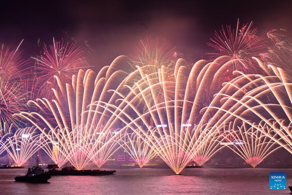 Celebration of new year held in Hong Kong