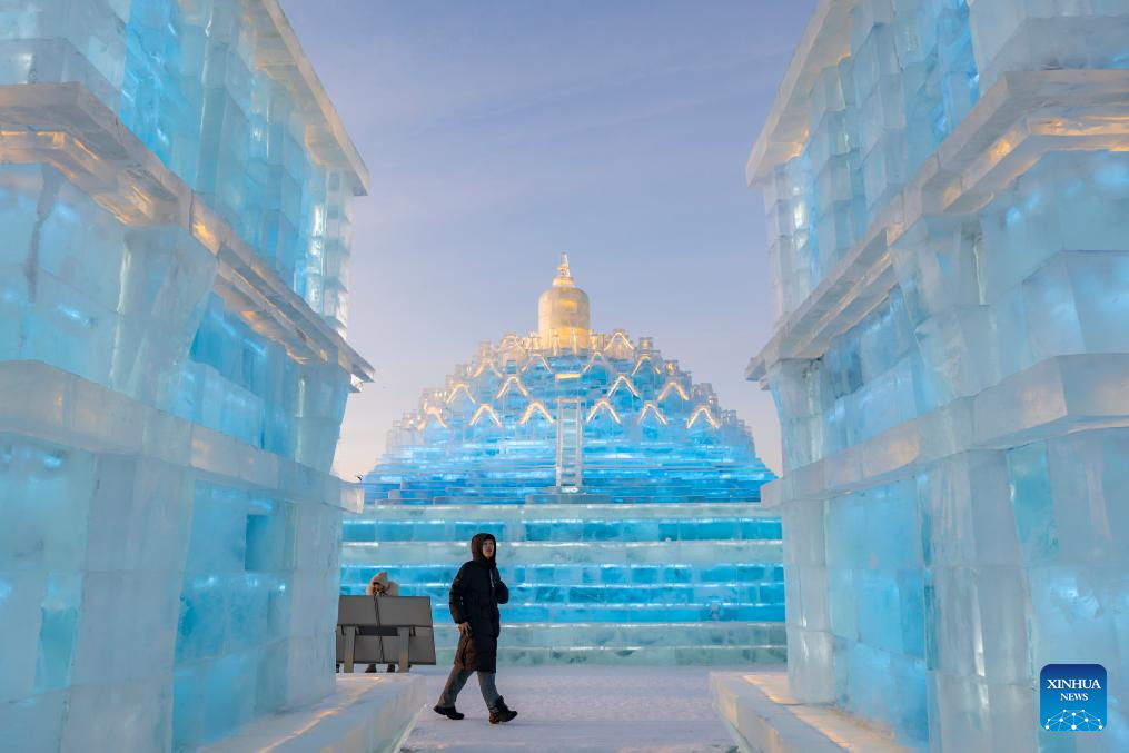 41st Harbin Int'l Ice and Snow Festival kicks off