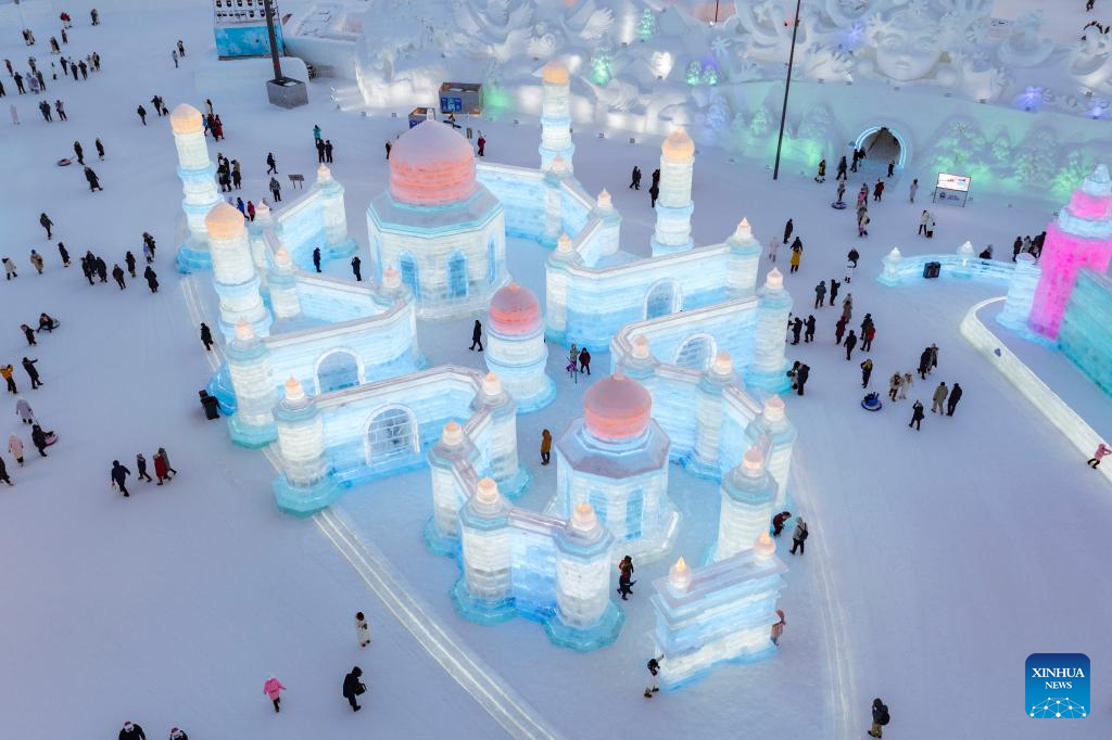 41st Harbin Int'l Ice and Snow Festival kicks off