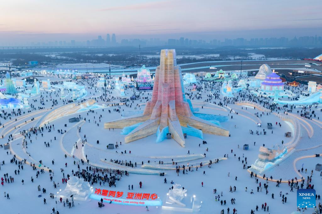 Rich ice and snow resources boost Harbin's winter tourism