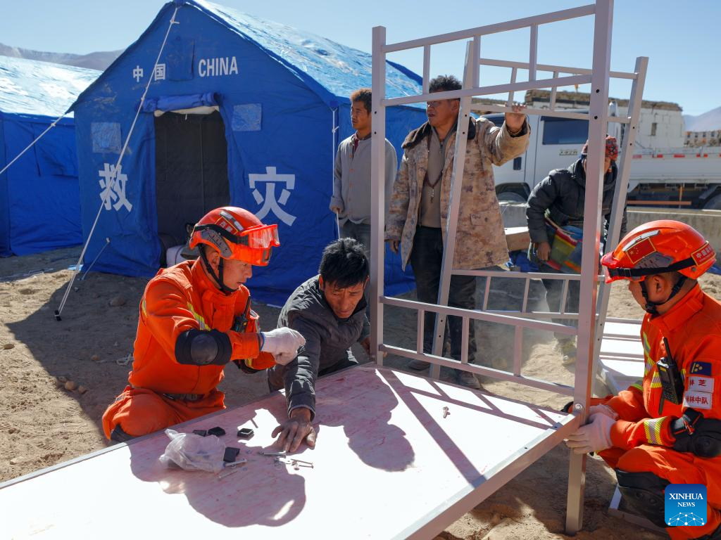 Resettlement, post-disaster reconstruction become focus of work after 6.8-magnitude Xizang quake