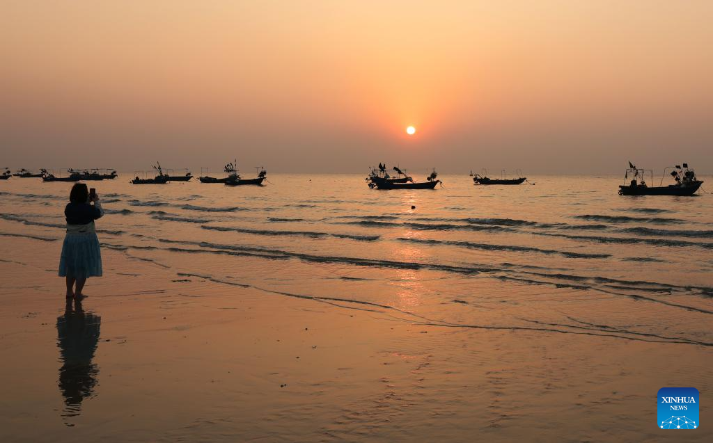 View of Weizhou Island in S China's Guangxi