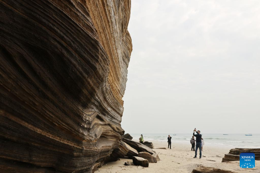 View of Weizhou Island in S China's Guangxi