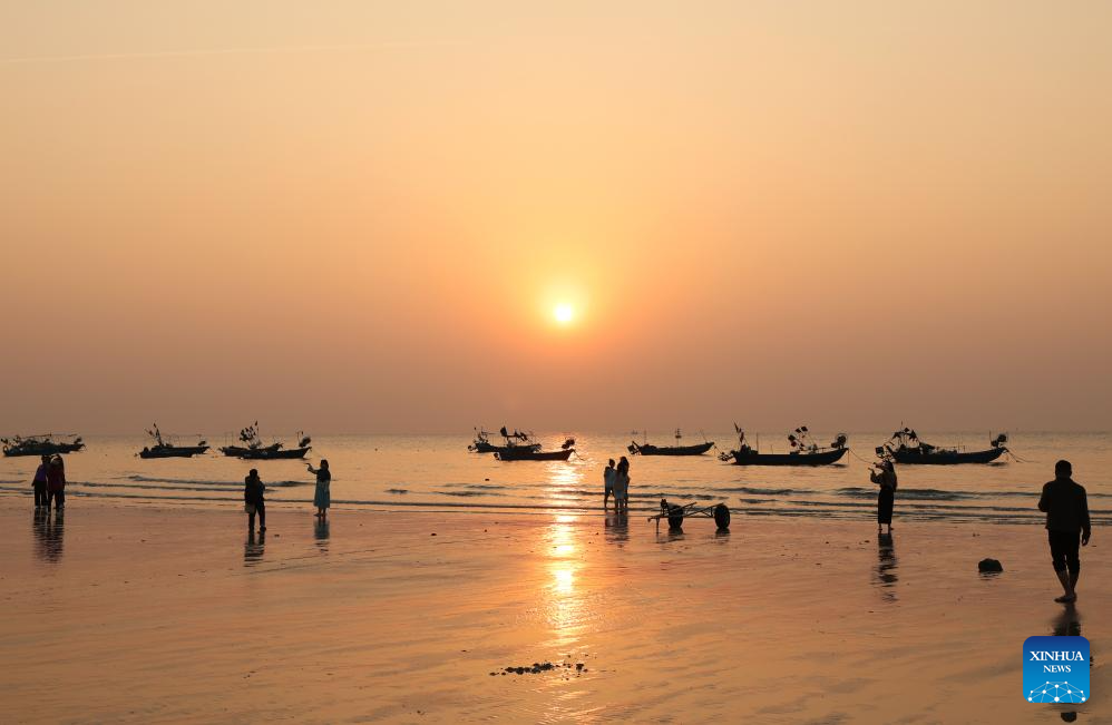 View of Weizhou Island in S China's Guangxi