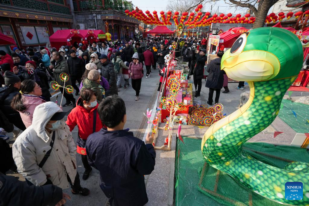 Various events held to celebrate Spring Festival across China