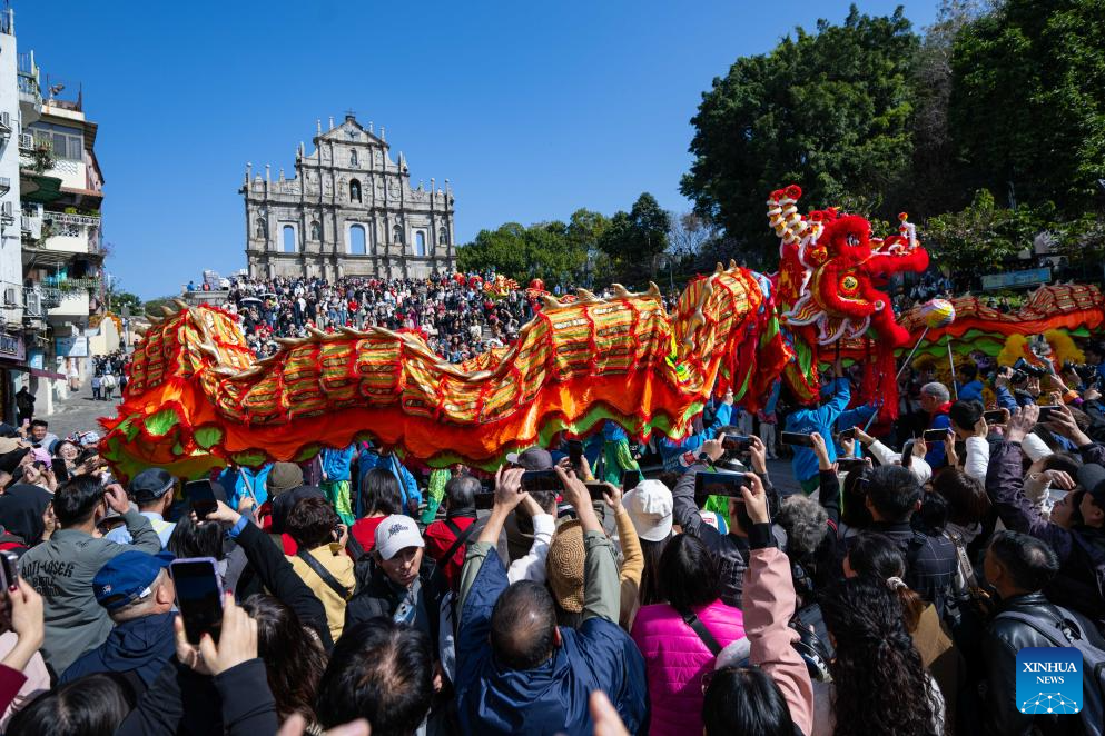 Various events held to celebrate Spring Festival across China