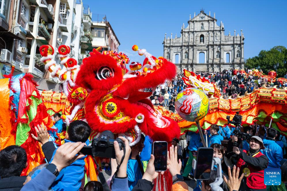 Various events held to celebrate Spring Festival across China