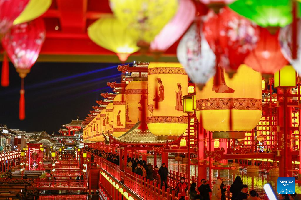 Various events held to celebrate Spring Festival across China