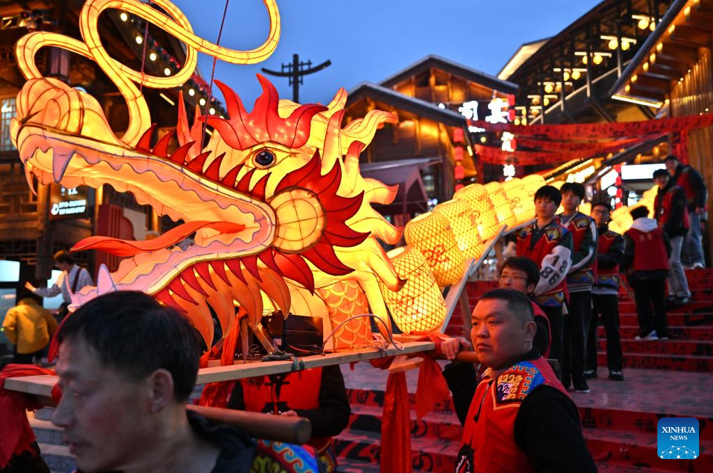 People enjoy various activities across China to celebrate Chinese New Year