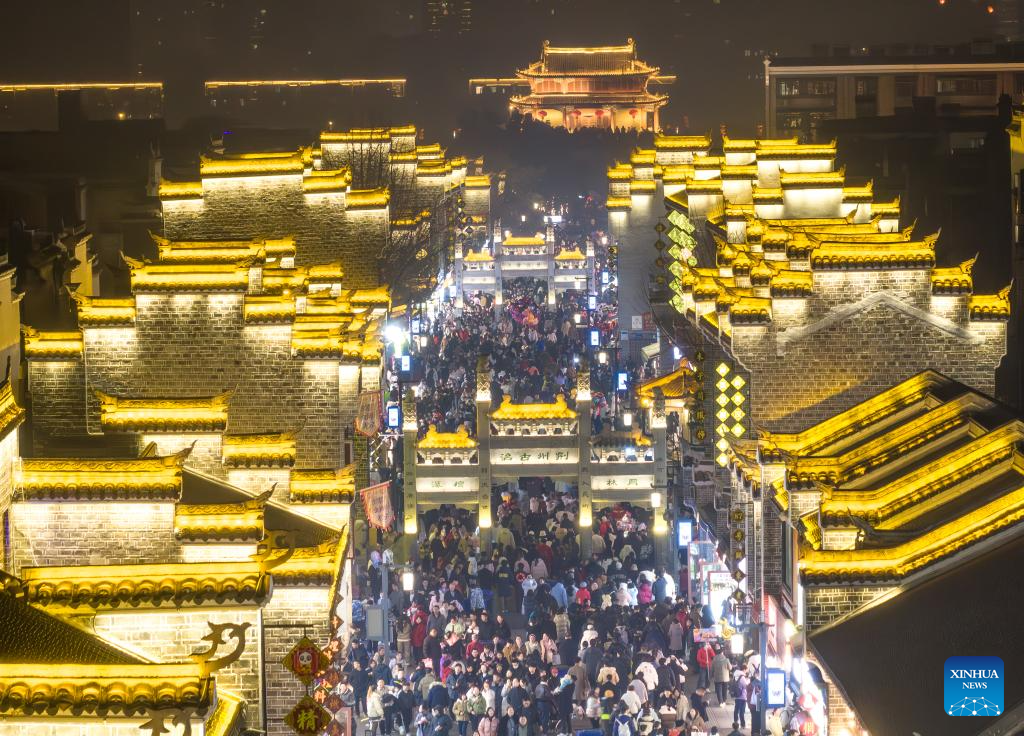 People enjoy various activities across China to celebrate Chinese New Year