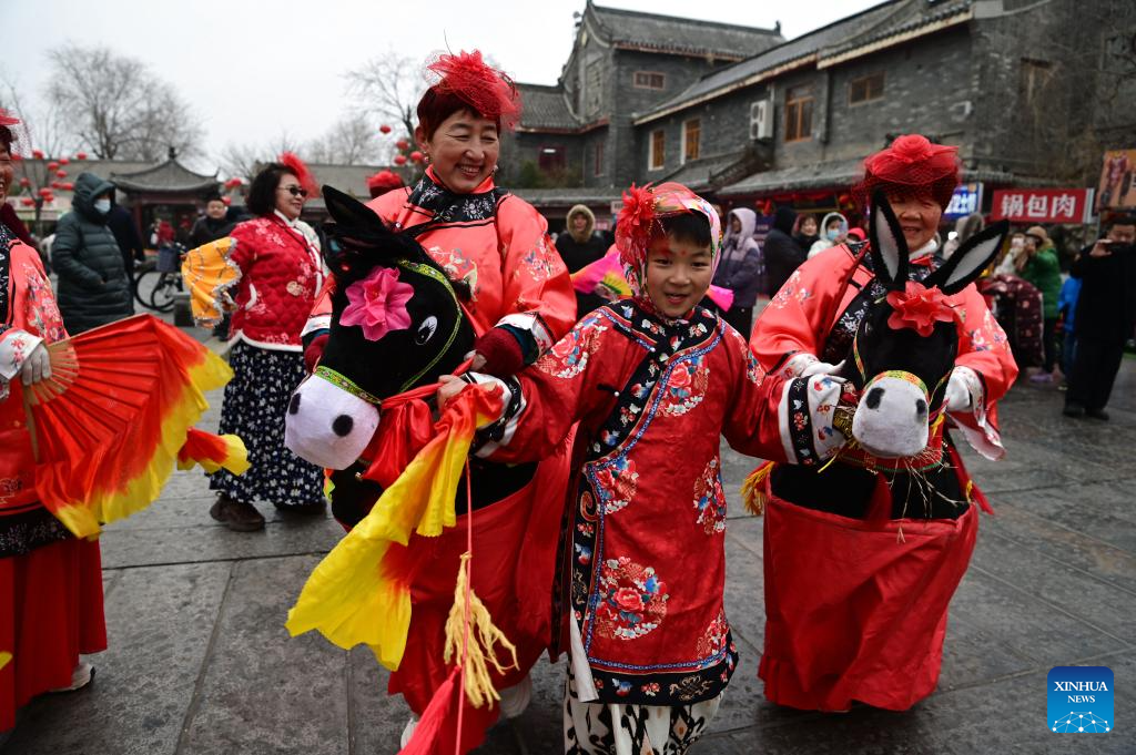 People enjoy various activities across China to celebrate Chinese New Year