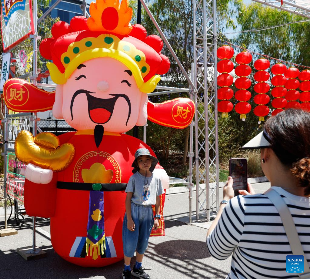 Chinese New Year celebration held in Melbourne, Australia