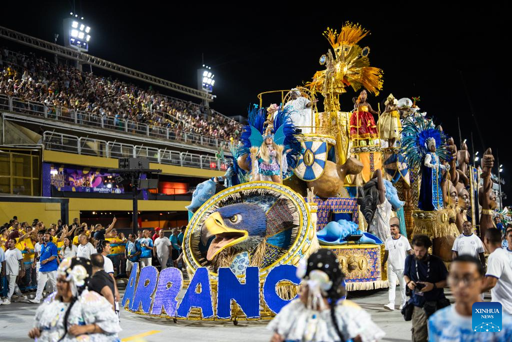 Parades of Rio Carnival 2025 held in Brazil