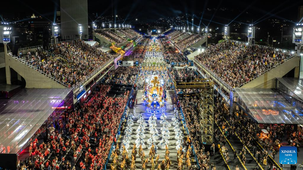 Parades of Rio Carnival 2025 held in Brazil