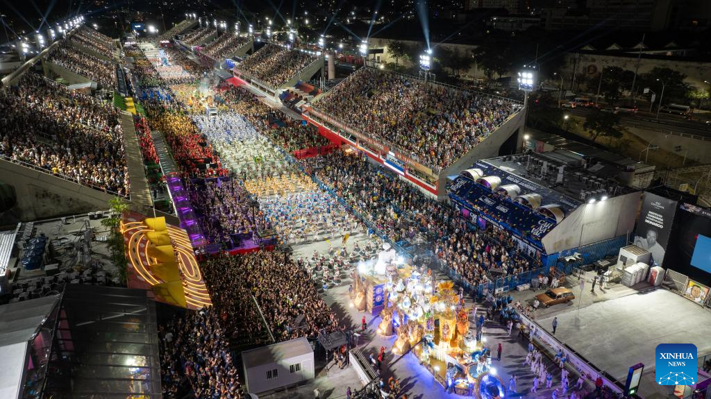 Parades of Rio Carnival 2025 held in Brazil