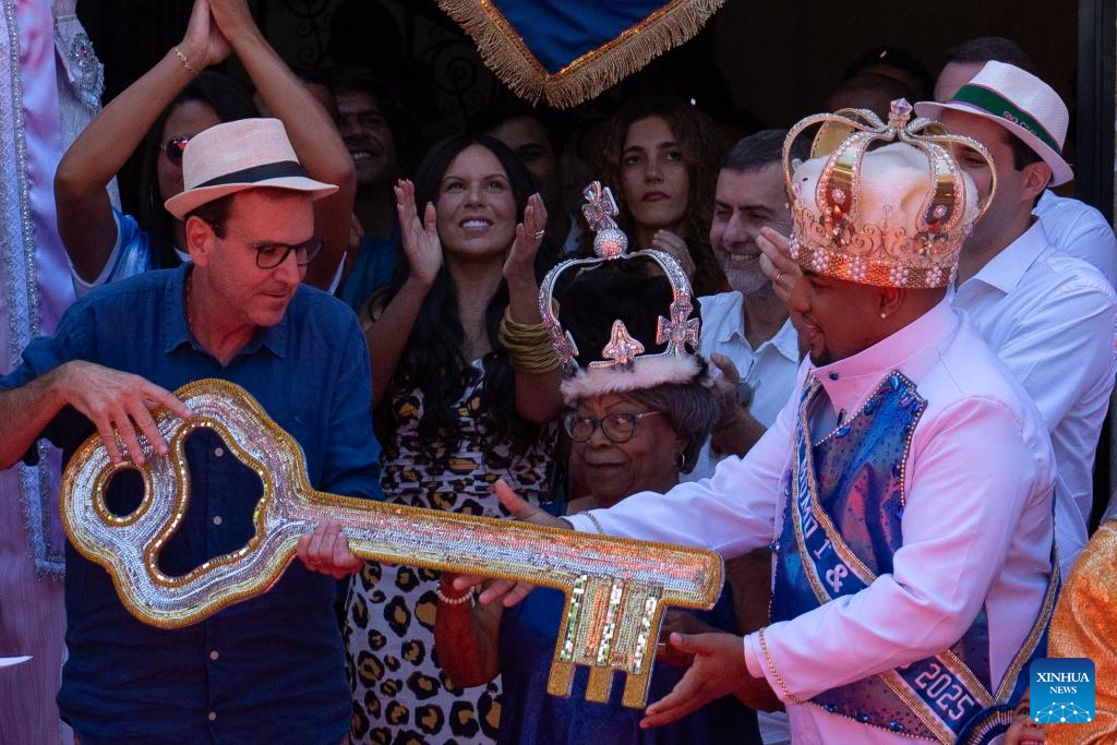 Parades of Rio Carnival 2025 held in Brazil
