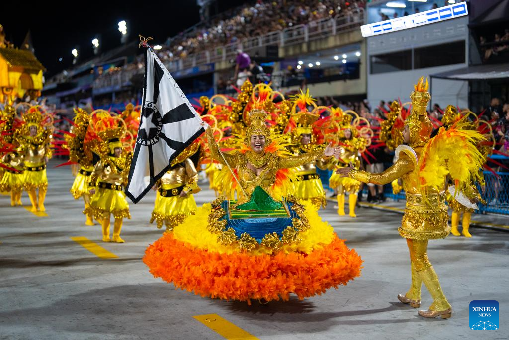 Parades of Rio Carnival 2025 held in Brazil