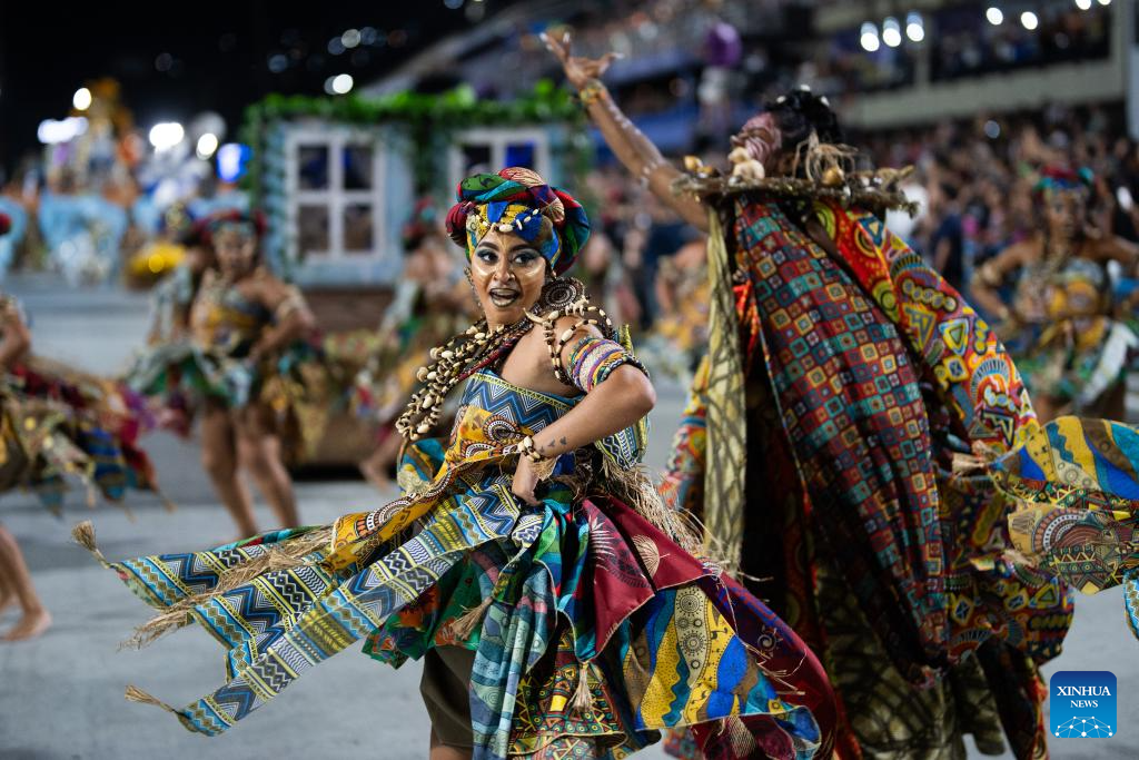 Parades of Rio Carnival 2025 held in Brazil