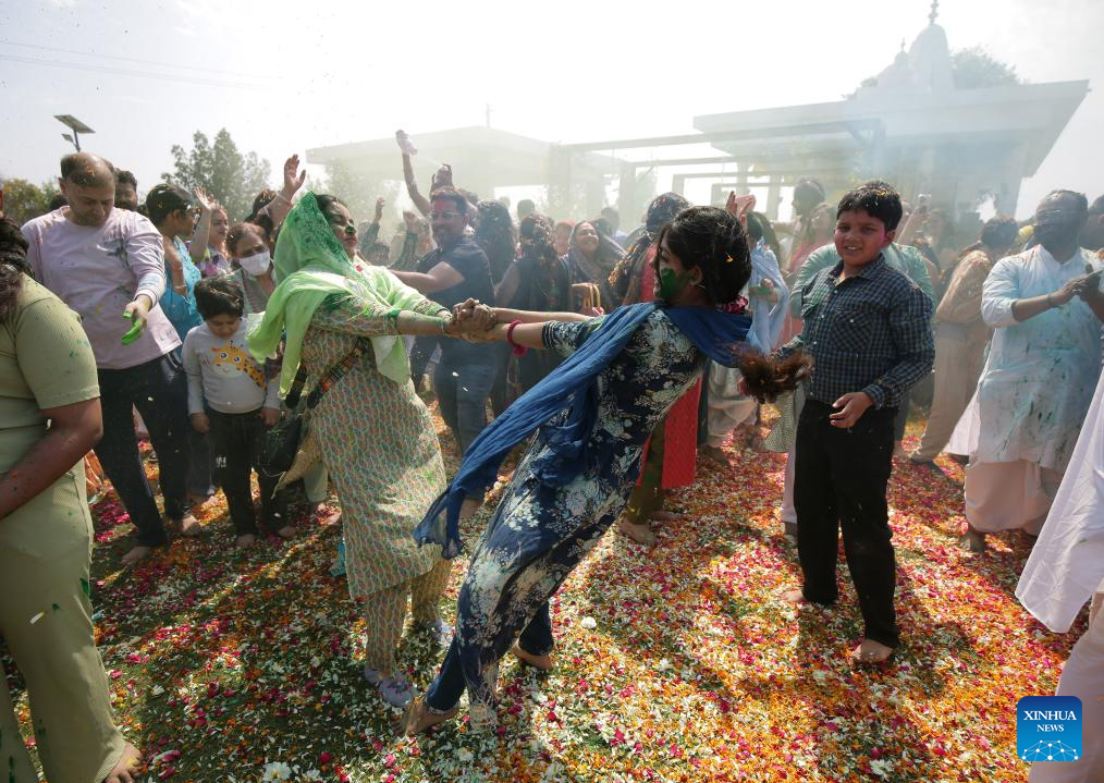 Holi Festival celebrated in India