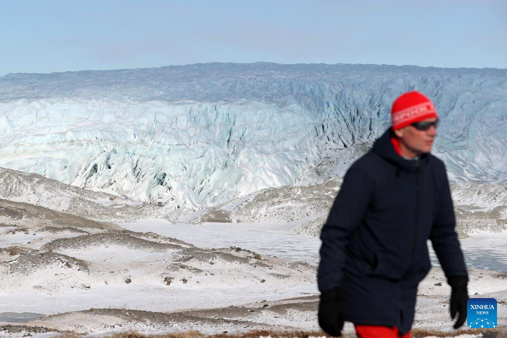 Scenery of ice sheets near Kangerlussuaq