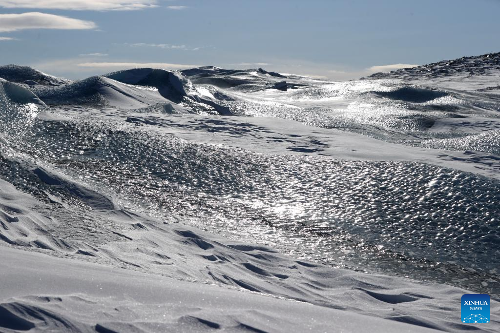 Scenery of ice sheets near Kangerlussuaq