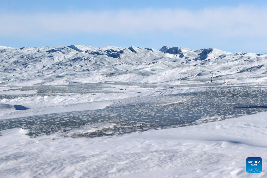 Scenery of ice sheets near Kangerlussuaq