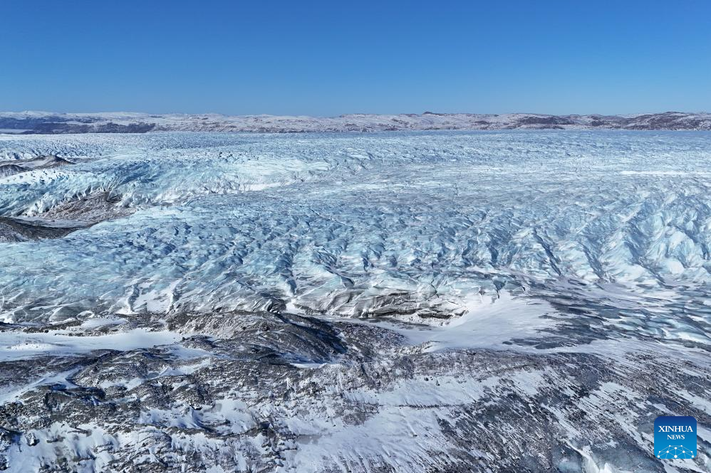 Scenery of ice sheets near Kangerlussuaq